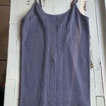 Free People lilac purple sparkle cross cross back tank top Photo 1