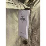 Banana Republic NWT  Shirt Dress‎ Ruffle Collar Button Down Casual Khaki Size S Photo 4