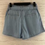 Kancan Light Blue Paperbag High Rise Shorts Size S Photo 1