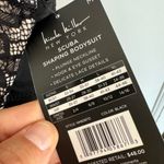 Nicole Miller NWT  scuba shaping bodysuit size medium Photo 5