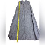 Magaschoni  Blue 100% Linen dress Size S Photo 8