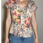 Sunny Leigh Vintage  Floral Blouse Size Small Photo 2
