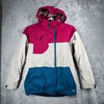Liquid Venture Jacket 8K XL Ski Snowboard Blue Colorblock Waterproof Outerwear Pink Photo 1