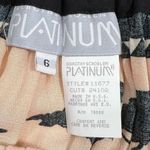 Vntg 80’s Dorothy Schoelen Safari Print Maxi Skirt Black Size 6 Photo 11