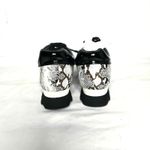 Jessica Rich Transparent Sneaker Size 9 (39) Gold Snake NIB Black Photo 3