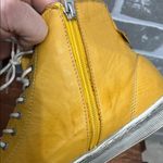 Andrea Conti women's sneakers/ankle boots/shoes for own insoles Da. lace ups Yellow Size 7.5 Photo 9