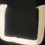 Elie Tahari  BLACK & CREAM CARDIGAN SIZE M Photo 5