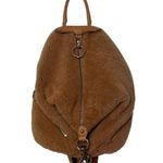 Rebecca Minkoff Pink Shearling Leather Backpack | Medium Size Photo 11