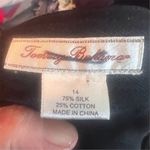 Tommy Bahama  Women's Silk‎ Black Chino Shorts Size 14 Preppy Travel Golf Photo 4