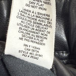 Avec Les Filles  Black Faux Leather Paperbag Waist Pants‎ Women's Size S Photo 10