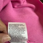 Bar III Size Medium Women's Ribbed Knit Long Sleeve Square Neck Sweater Pink White Photo 7