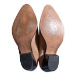 Schutz Jacqueline Camel Tan Nubuck Leather Western Low Top Ankle Boots Sz 8.5 Photo 4