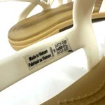Crocs  Size 5 Sandals White Strappy Comfort Vacation Summer‎ Beach Pool Everyday Photo 9