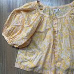 Sundry  ditsy puff sleeve blouse blush/mango 0 Photo 2