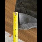 Aquatalia  suede back zip wedge short boots Sz 10 Photo 7