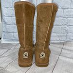 Bear Paw women 9 tall fur lined winter boots tan Photo 8