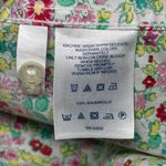 Lands' End NWOT! Lands’ End Women’s No Iron Supima Button Front Shirt Size 18 Multi-color Photo 5