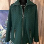 Ruby Rd . Size PM Emerald Green Zipup Photo 8
