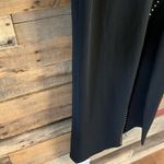 XScape  Black Studded Spaghetti‎ Strap Evening Maxi Dress Size 8 Photo 7