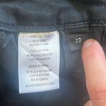 Vervet Flying Monkey High Rise Super Flare Black Womens Jeans Size 29 Raw Hem Festival Photo 5