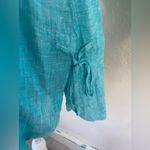 Isaac Mizrahi V neck tunic with side ties and 3/4 sleeves Photo 4