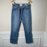 frame denim FRAME‎ Le High Straight belt tie high rise jeans 27 Photo 2