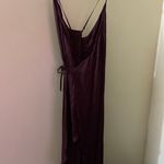 Young Fabulous and Broke  Givanni Maxi Wrap Dress Raisin Solid Photo 4