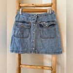 Guess !! Denim Button-Front Jean Skirt 27 VINTAGE Photo 1