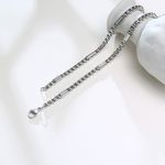 Link Chain Necklace for Men Women Streetwear Unisex Hip Hop Style Silver Photo 3