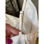 superdown  Rocky Denim Spaghetti Strap Bodysuit White Womens Size XS Photo 11