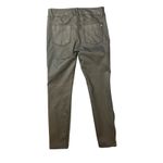 G by Guess  Coated Black Zip-Ankle Skinny Jeans Women's 29 Photo 2