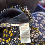 Loft Women's Patterned Shorts - Black and Yellow Photo 3