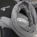 Sanuk  Black Gray Thong Sandal Sz W 6 Photo 4