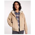 Alpine Design Corduroy Quilted Full Zip Hoodie Medium Khaki NEW Hiking Casual Photo 3