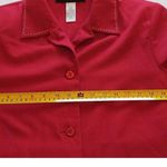 Sag Harbor  Red Top Women's  Size 14 Short Sleeves Casual Career T-shirt Photo 6