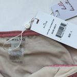 PilyQ NWT  Lace Fanned Teeny Bikini in Dusty Rose Photo 4