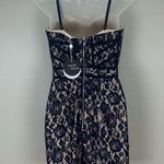 Finders Keepers  Navy Lace Somerset Dress NWT New with Tag Size Medium Photo 4