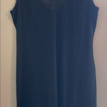 Elegant Black Sleeveless Dress Size 1X Photo 0