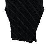 Classiques Entier Women's Black Lace Sleeveless Tank Top Size Small Y2K Photo 3