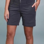 prAna Revenna Shorts Ripstop Nylon Dark Gray Womens 8 Gorpcore Hiking Summer Photo 0
