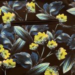 Joie  Floral Print Silk and Linen Pants Photo 8