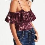 American Eagle Soft and Sexy off the shoulder tie dye body suit size XS Photo 0