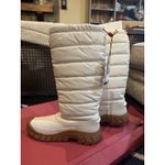 Hunter Intrepid Women's Tall Winter Snow Boots WhiteIvory US Size 10 Quilted Photo 1