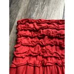 Xhilaration Xhiliration Y2K Babydoll Ruffle Pink Mini Dress Large Island Girl Boho Festival Photo 1