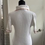 Varley  Napier Fitted Knit Polo medium workwear preppy coastal retro Photo 5