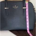 Kate Spade Black Saffiano Leather Satchel Top Handle Crossbody Gold Hardware Photo 3