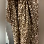 Generation Love Miley Sequin Mini Dress Champagne Size Small NWOT $385 Photo 3