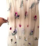 & Other Stories & OTHER STORIES Floral Embellished Tulle Maxi Dress Sz 34 (US 4) Photo 5