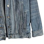 Madewell The Oversized Denim Jean Jacket in Junction Wash: Distressed Edition S Photo 6