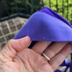 Hanes Comfy Purple Striped Sports Bra Photo 7